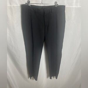 Structure Dress Pants Mens 32x29 Black Flat Front Career Office Slacks